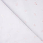 Piqué Bordado Barquinhos Rosa - Ribes y Casals