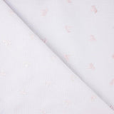 Piqué Bordado Barquinhos Rosa - Ribes y Casals