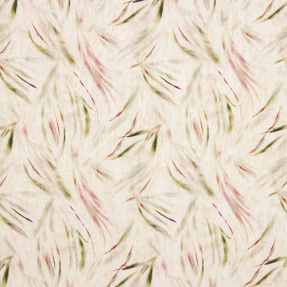Viscose e Linho Estampado Botânico Verde - Ribes y Casals