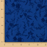 Koshibo Azulina Flocado Flores Azul Intenso - Ribes y Casals