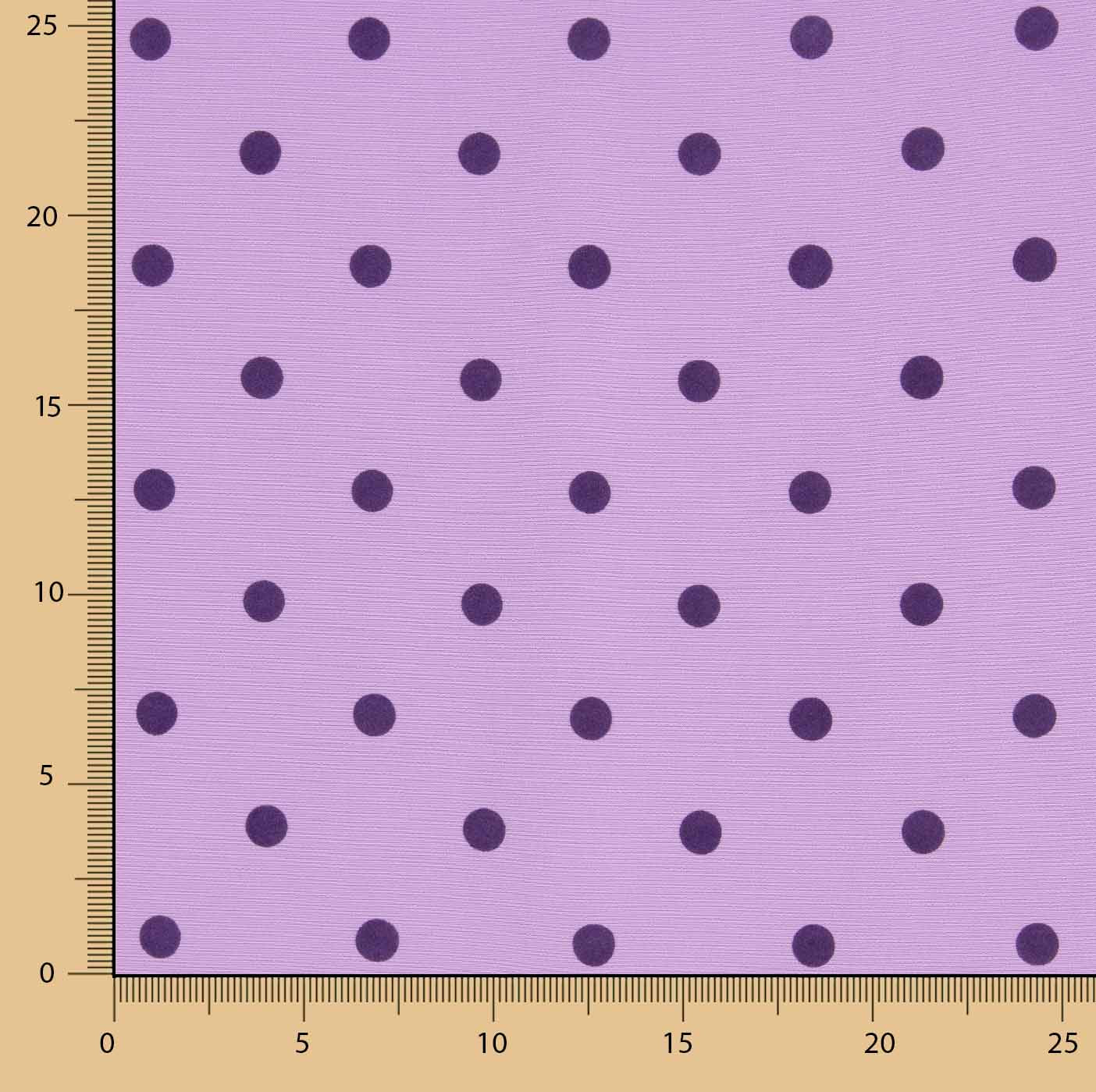 Koshibo Malva Flocado Lunar Lila Intenso - Ribes y Casals