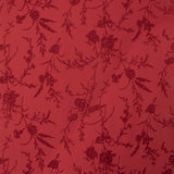 Koshibo Vermelho Flocado Flores Vermelho - Ribes y Casals