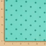 Koshibo Turquesa Flocado Lunar Verde - Ribes y Casals