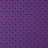Koshibo Roxo Flocado Lunar Vermelho - Ribes y Casals