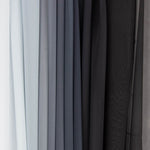 Gaze Estampado Degradé Branco a Preto - Ribes y Casals