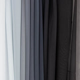 Gaze Estampado Degradé Branco a Preto - Ribes y Casals