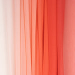 Gaze Estampado Degradé Coral - Ribes y Casals