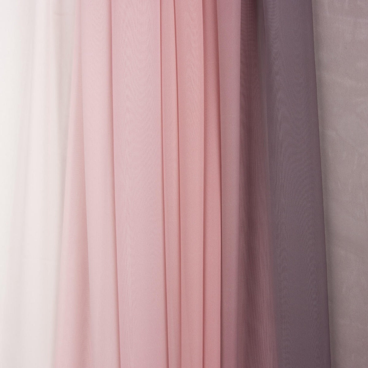 Gaze Estampado Degradé Rosa Malva - Ribes y Casals