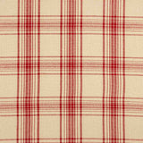 Retal Esterilla Estampada Cuadro Rojo 180x160 cms - Ribes y Casals