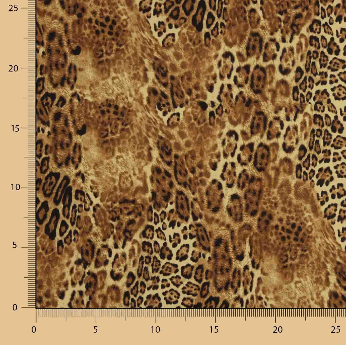 Piqué Elástico Leopardo - Ribes y Casals