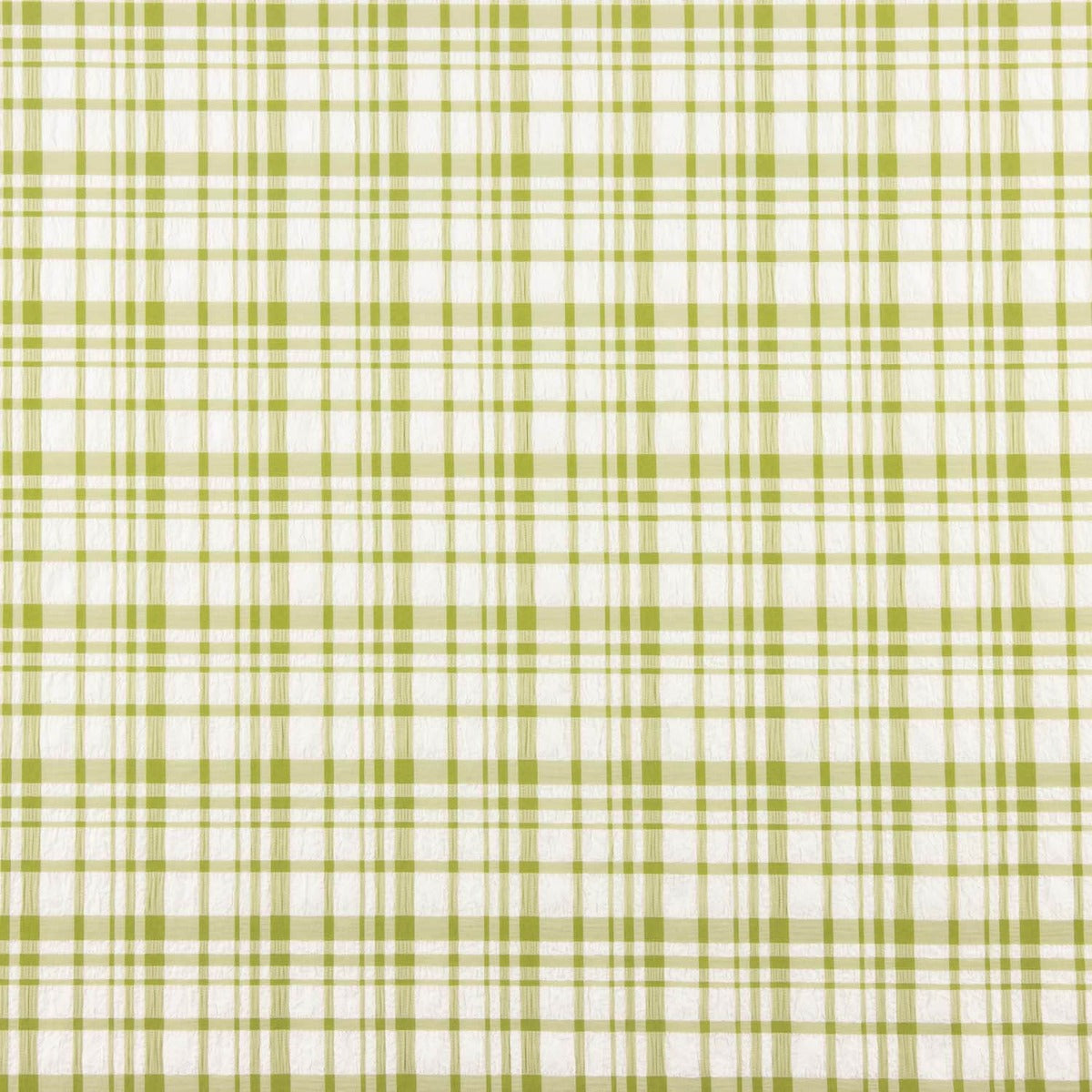 Seersucker Xadrez Verde e Branco - Ribes y Casals