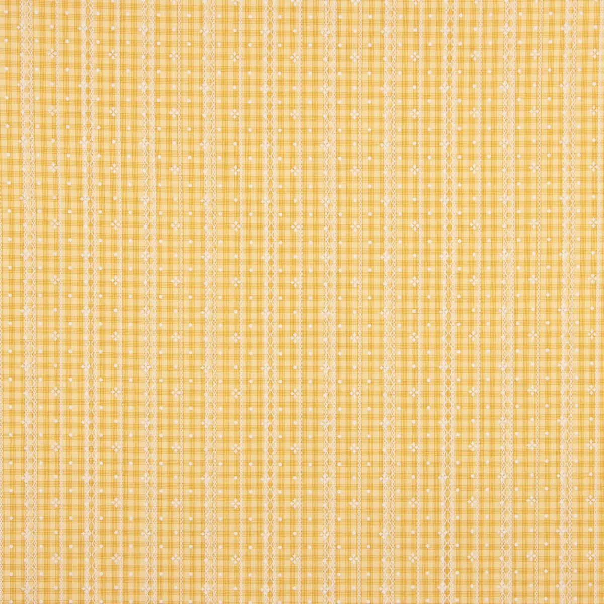 Xadrez Vichy Amarelo Estampado - Ribes y Casals