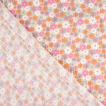 Musselina de Algodão Mini Flores Multicolor - Ribes y Casals