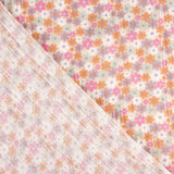 Musselina de Algodão Mini Flores Multicolor - Ribes y Casals