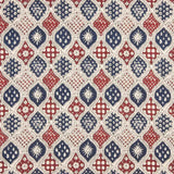 Retal Popelín Estampado Granada Azul 85x145 cms - Ribes y Casals