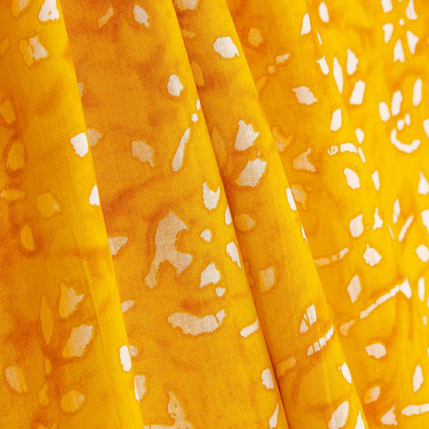 Vela de Algodão Estampada Sol Amarelo - Ribes y Casals