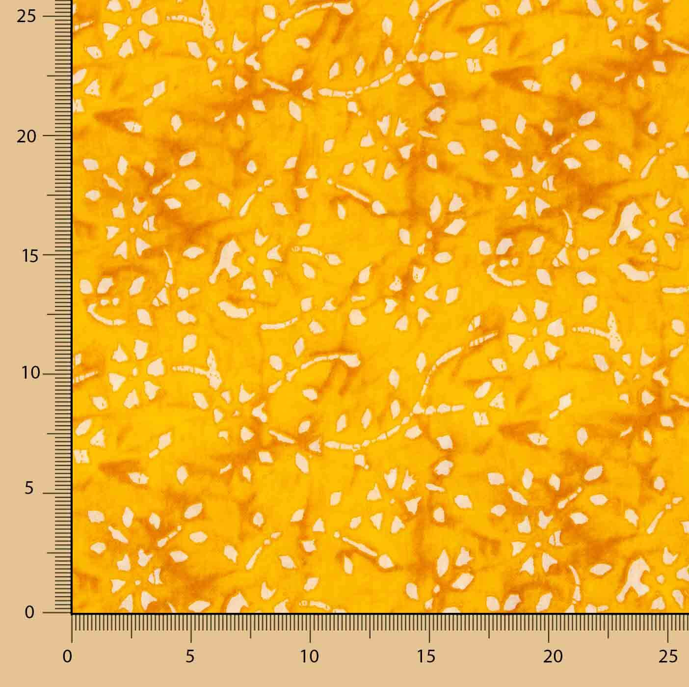 Vela de Algodão Estampada Sol Amarelo - Ribes y Casals