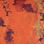 Twill Cetim Pixel Coral - Ribes y Casals