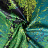 Twill Cetim Pixel Jungle - Ribes y Casals