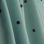 Polytecno Elástico Lunar Preto Fundo Azul Báltico - Ribes y Casals