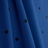 Polytecno Elástico Lunar Preto Fundo Azulina - Ribes y Casals