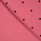 Polytecno Elástico Lunar Preto Fundo Coral - Ribes y Casals