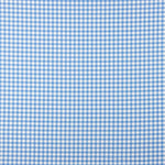 Crepe Vichy Azul e Branco - Ribes y Casals