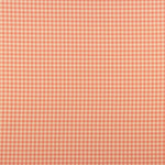 Crepe Vichy Laranja e Coral - Ribes y Casals