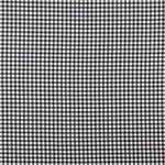 Crepe Vichy Preto e Branco - Ribes y Casals