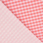 Crepe Vichy Malva e Morango - Ribes y Casals