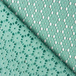 Bordado suíço Margarida Verde Água - Ribes y Casals