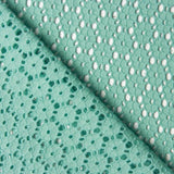 Bordado suíço Margarida Verde Água - Ribes y Casals