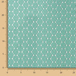 Bordado suíço Margarida Verde Água - Ribes y Casals