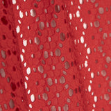 Bordado suíço Margarita vermelho - Ribes y Casals