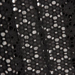 Bordado suíço Margarita preto - Ribes y Casals