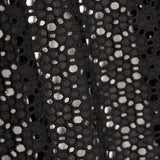 Bordado suíço Margarita preto - Ribes y Casals