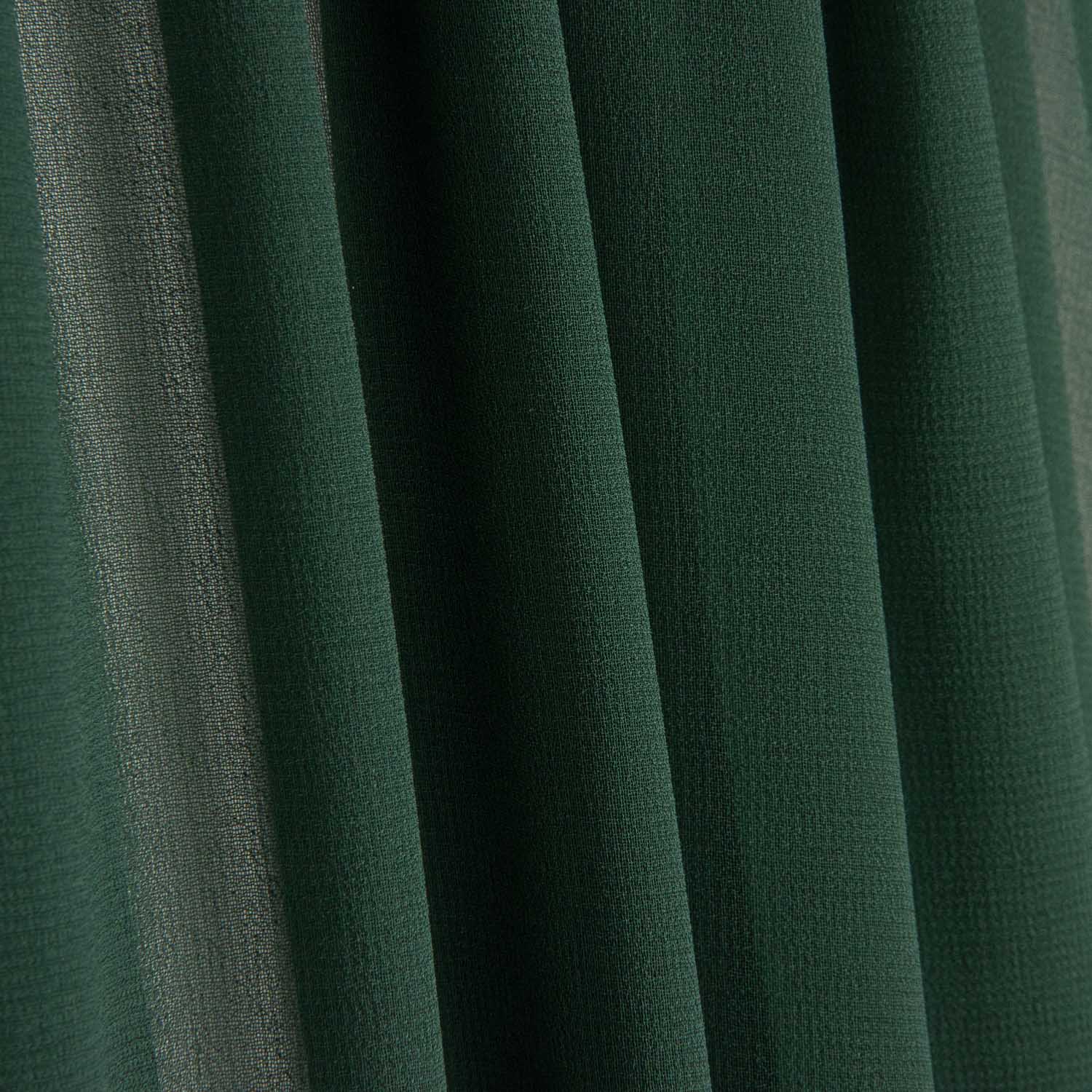 Gaze Chiffon Verde Garrafa - Ribes y Casals