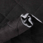 Antelina acolchoada preta dupla face - Ribes y Casals