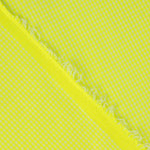 Popelina Seersucker Mini Xadrez Amarelo Fluorescente - Ribes y Casals