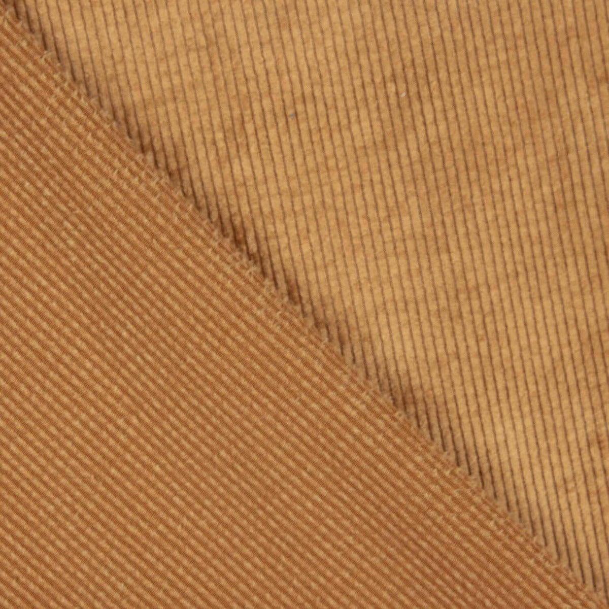 Veludo Cotelê Efeito Lavado Camel - Ribes y Casals