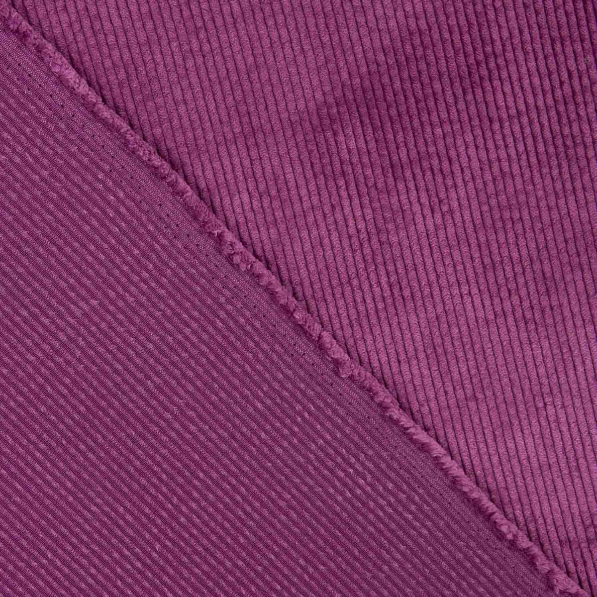 Veludo Cotelê Efeito Lavado buganvília - Ribes y Casals