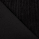 Veludo Cotelê Efeito Lavado Preto - Ribes y Casals