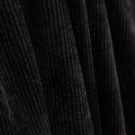 Veludo Cotelê Efeito Lavado Preto - Ribes y Casals