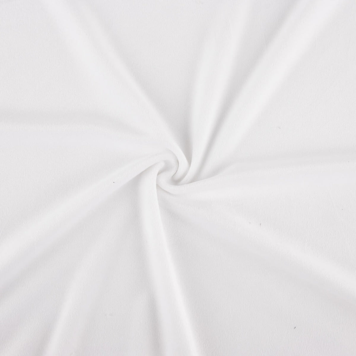 Malha de Veludo Bielástico Branco - Ribes y Casals