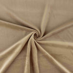 Malha de Veludo Bielástico Castanho Suave - Ribes y Casals