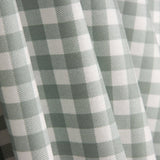 Camisola Fina com Xadrez Vichy Verde Salvia - Ribes y Casals