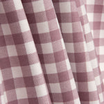 Camisola Fina com Xadrez Vichy Malva - Ribes y Casals