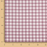 Camisola Fina com Xadrez Vichy Malva - Ribes y Casals