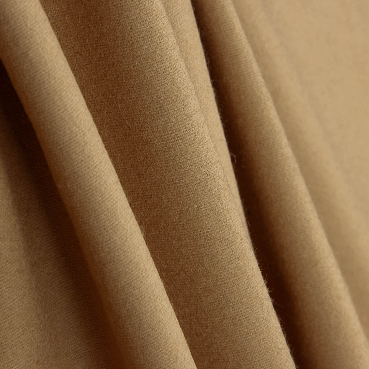 Franela fina de algodão camel - Ribes y Casals