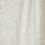 Cortina de linho 100% branco natural - Ribes y Casals